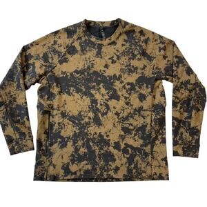 Lululemon City Sweat Crew Spectral Graphite Grey Artifact Sz XL